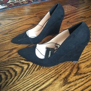 Express wedges size 9.5. Brand New with Tags